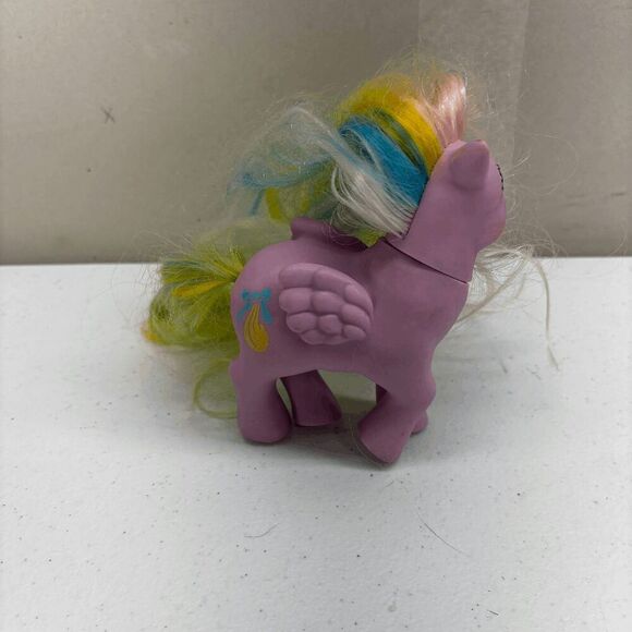 My Little Pony G1 Brush n’ Grow Curly Locks Pegasus 1984 Vintage Hasbro MLP - Picture 1 of 8